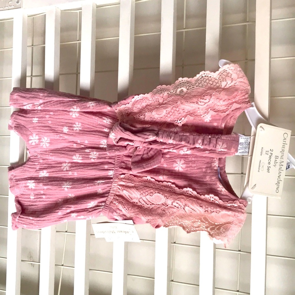 Brand new Catherine malandrino romper, 3-6 months